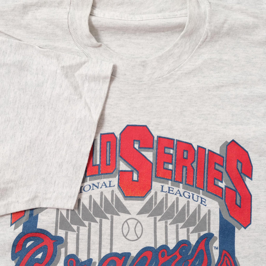 Original 1991 Atlanta Braves World Series Shirt Vintage 