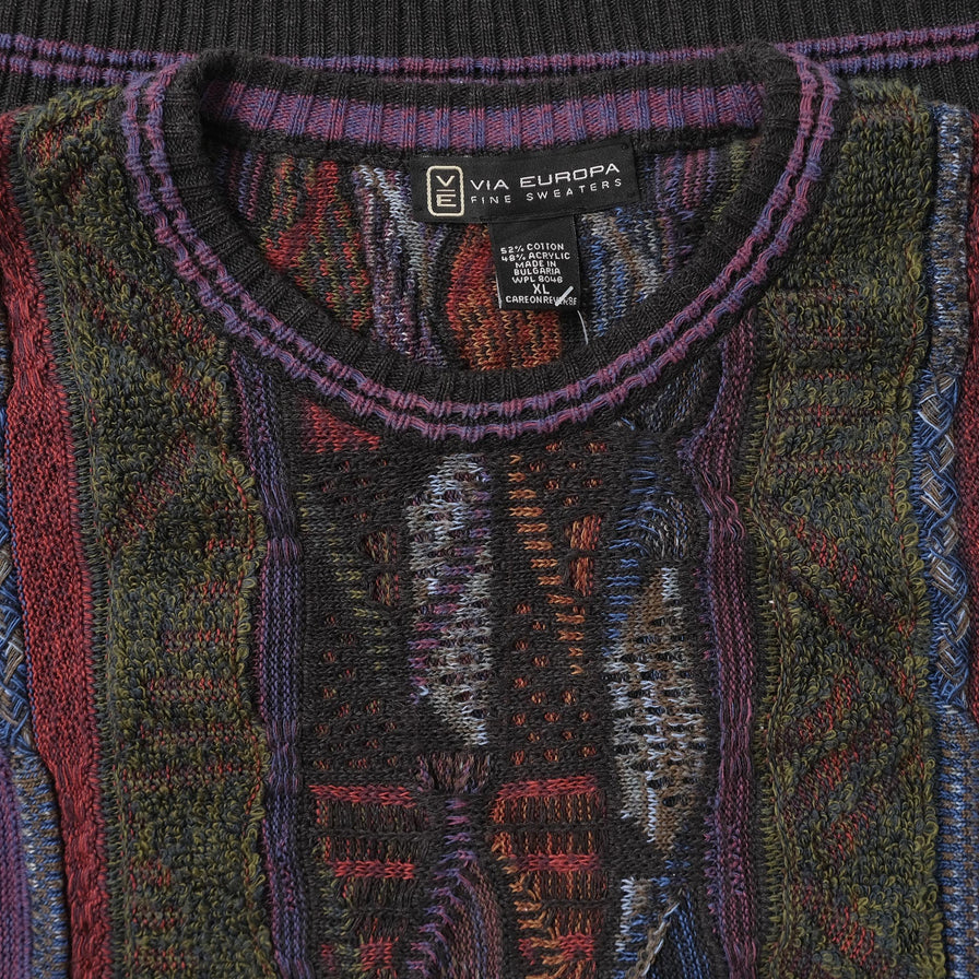 Vintage Coogi Style Sweater XLarge 