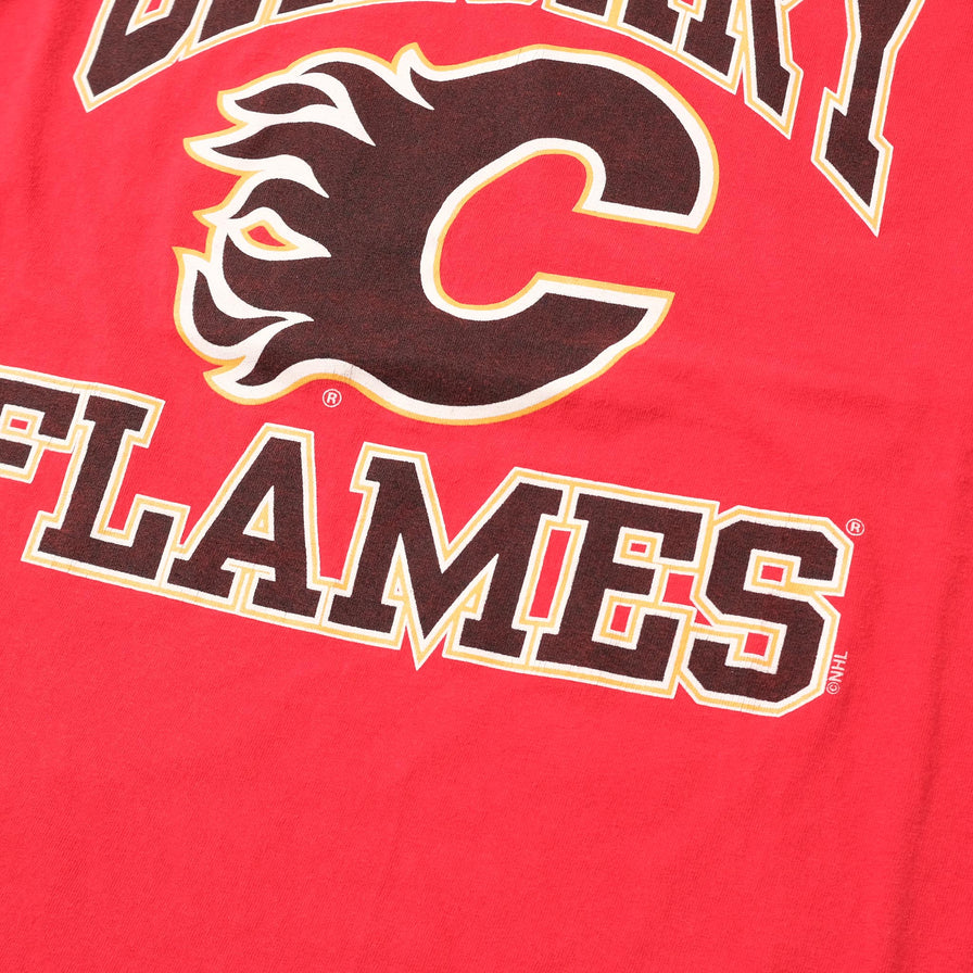 Vintage Calgary Flames T-Shirt XLarge 