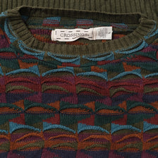 Vintage Crossings Knit Sweater Large 
