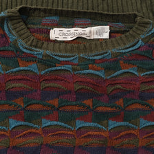 Vintage Crossings Knit Sweater Large