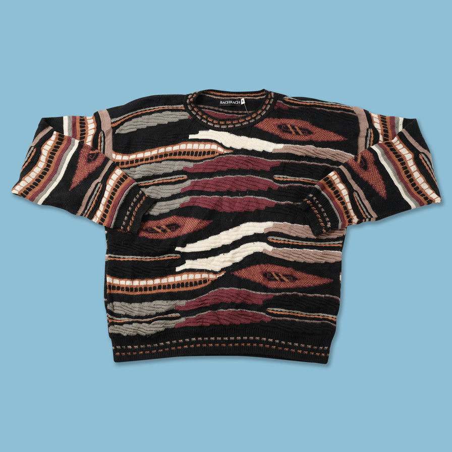 Vintage Bachrach Knit Sweater Medium 