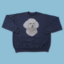 Vintage Puppy Sweater XLarge 