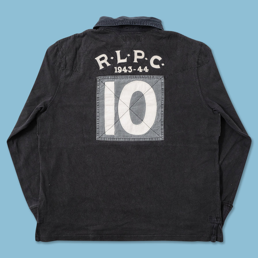 Vintage Polo Ralph Lauren Rugby Shirt Large 