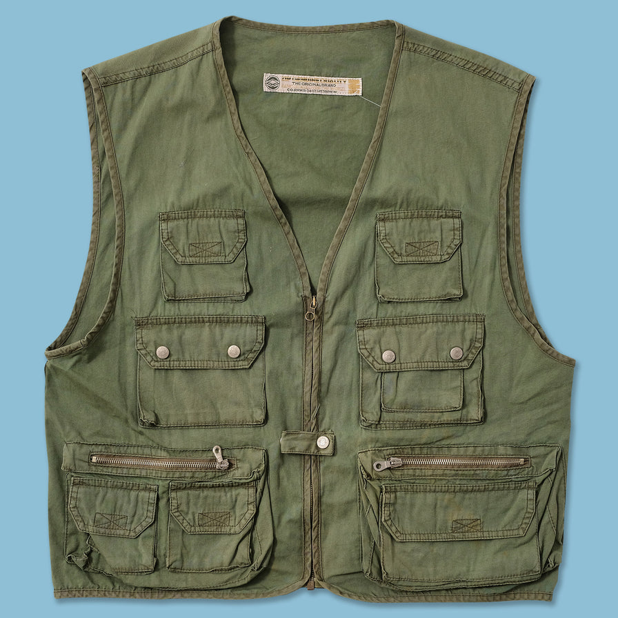 Vintage Utility Vest Large 