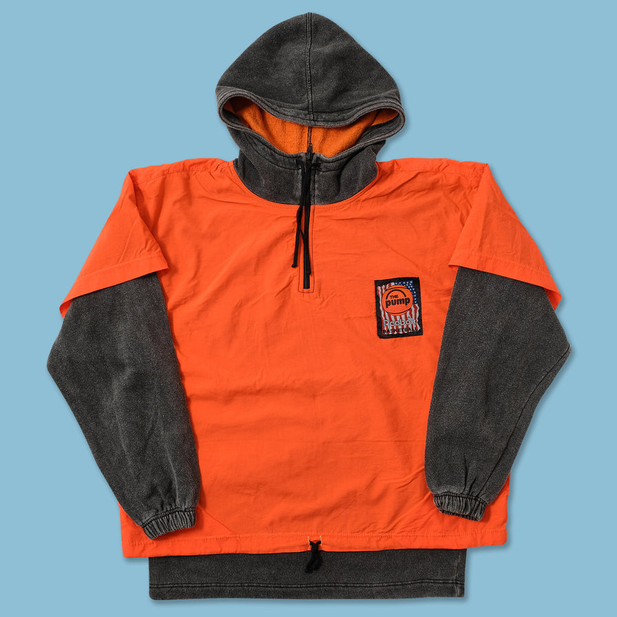 Vintage Reebok Pump Hoody Medium 