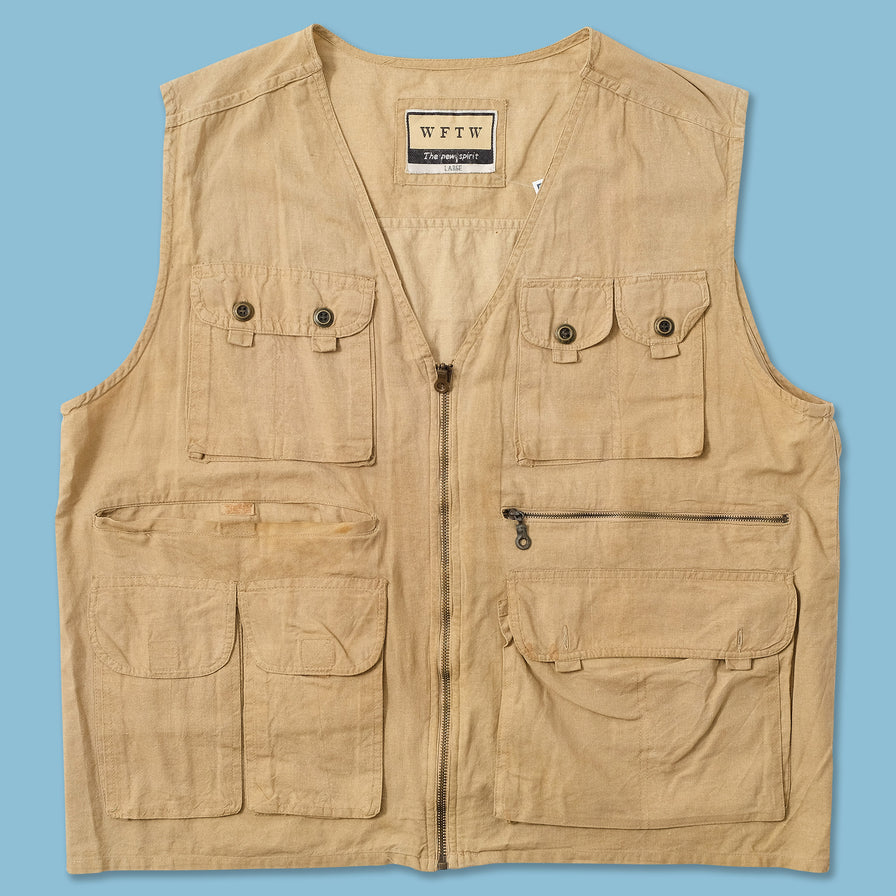 Vintage Utility Vest Large 