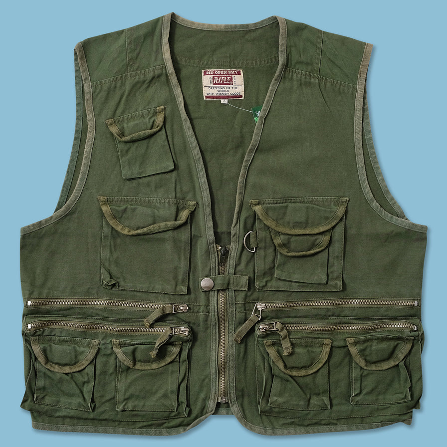 Vintage Utility Vest Medium 