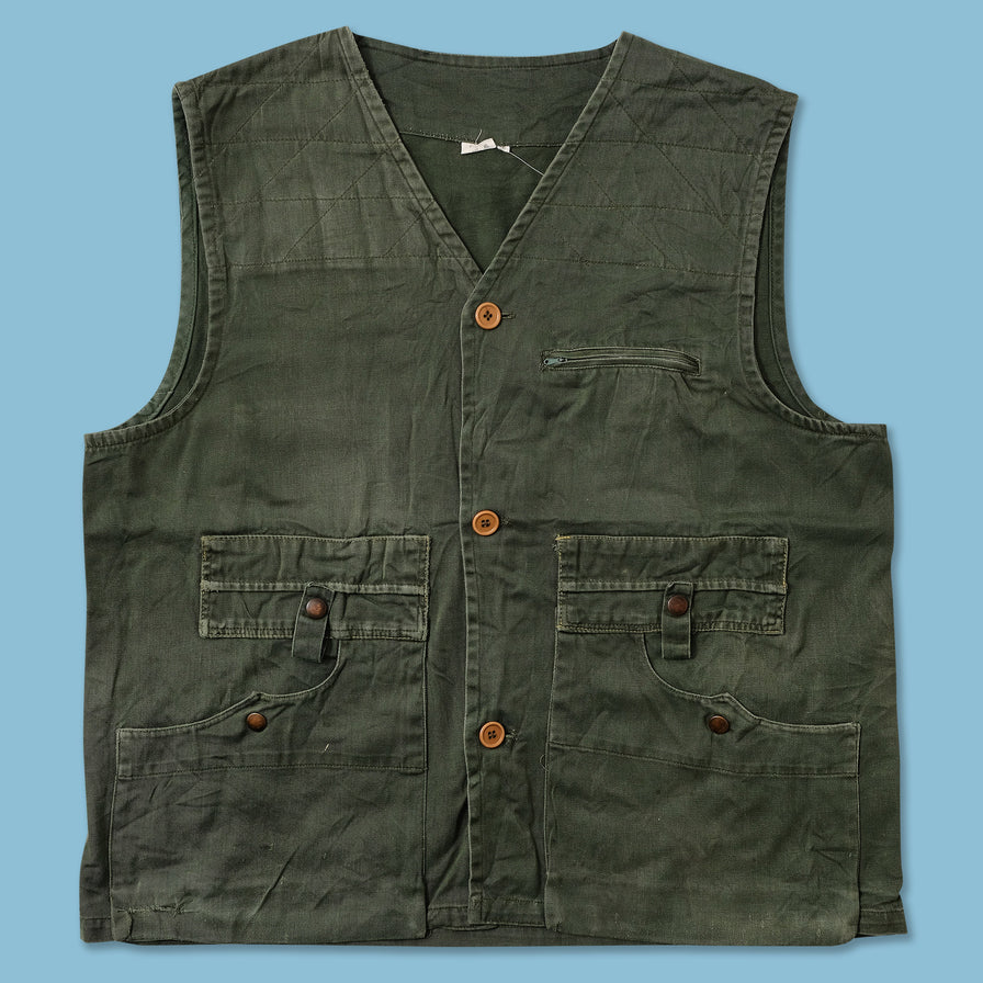 Vintage Utility Vest XLarge 