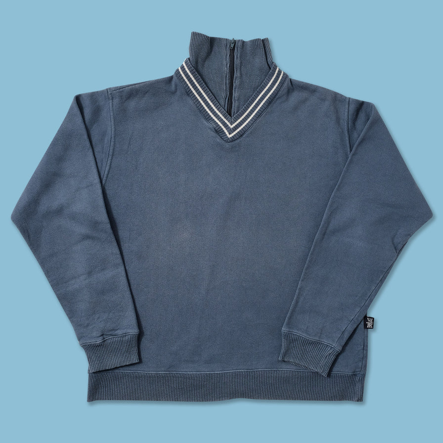 Vintage Everlast Q-Zip Sweater Medium 
