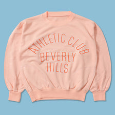 Women's Vintage Athletic Club Beverly Hills Sweater Small 