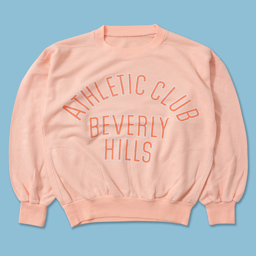 Women's Vintage Athletic Club Beverly Hills Sweater Small 