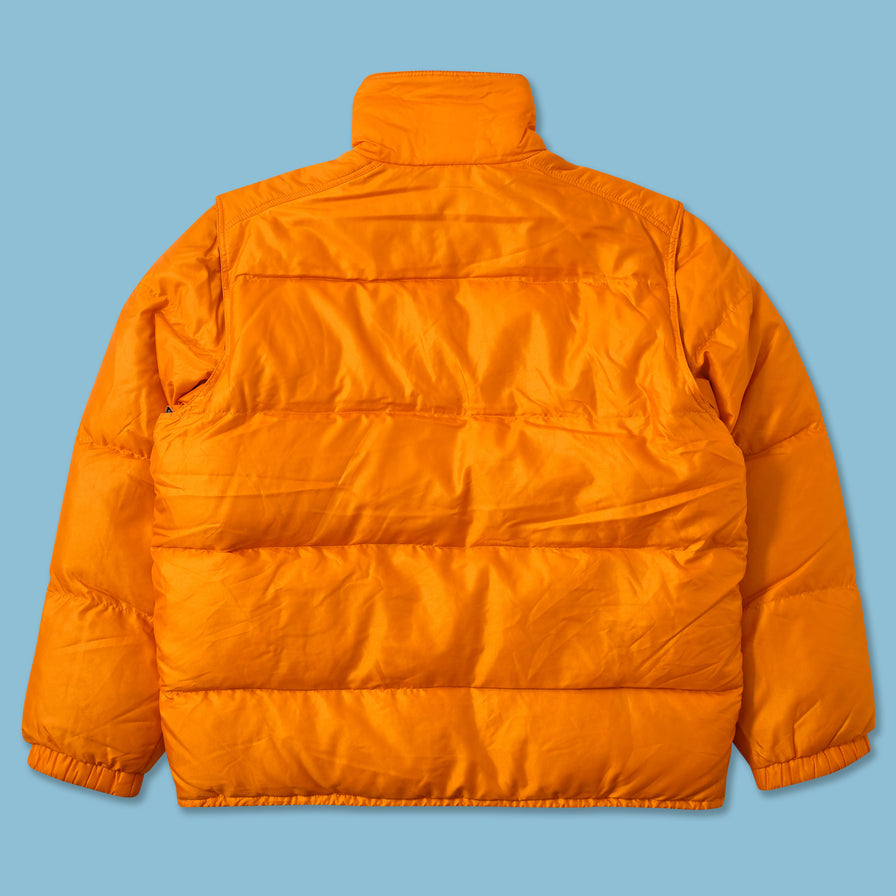 Cropped Tennessee Orange Puffer Vest