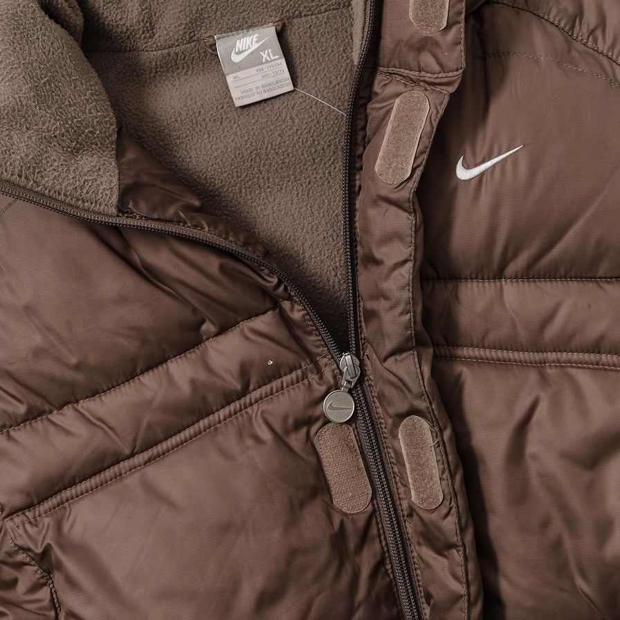 Women's Vintage Nike Puffer Vest Medium 