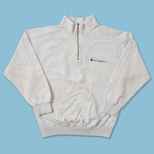 Women's Vintage Champion Q-Zip Sweater Small 