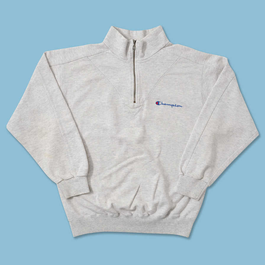 Women's Vintage Champion Q-Zip Sweater Small 