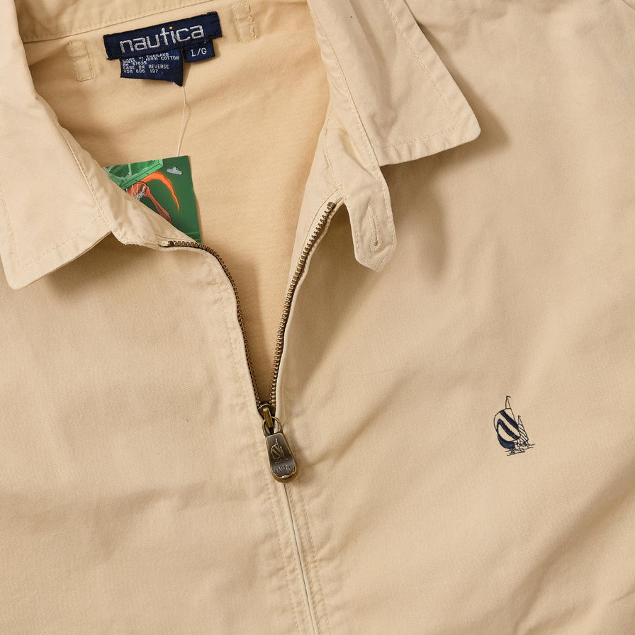 Vintage Nautica Harrington Jacket Large 