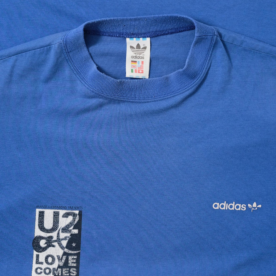 Vintage adidas U2 Crew T-Shirt XXLarge 
