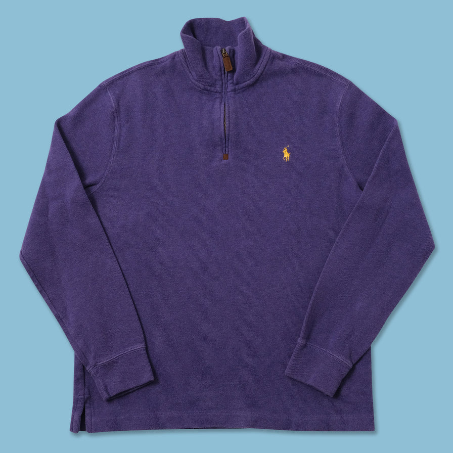 Vintage Polo Ralph Lauren Q-Zip Sweater Medium 