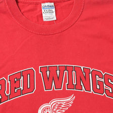 Vintage Red Wings T-Shirt Large 