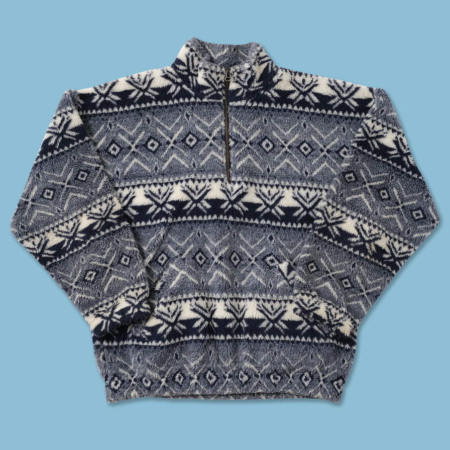 Vintage Q-Zip Fleece Large 