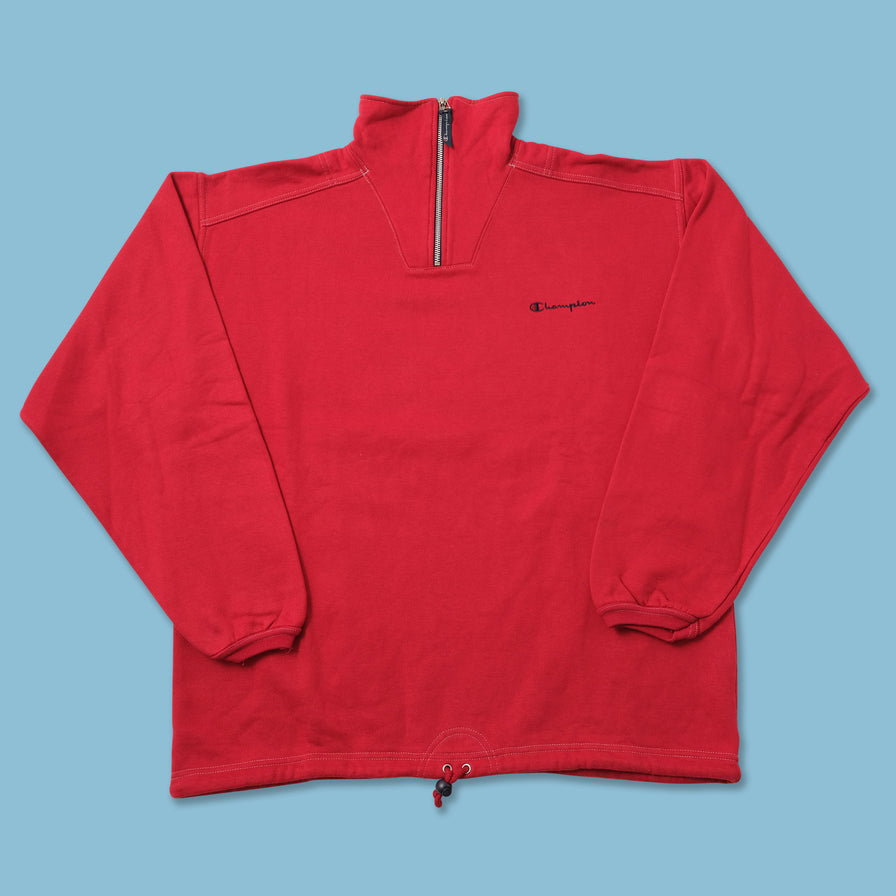 Champion Q-Zip Sweater Large 