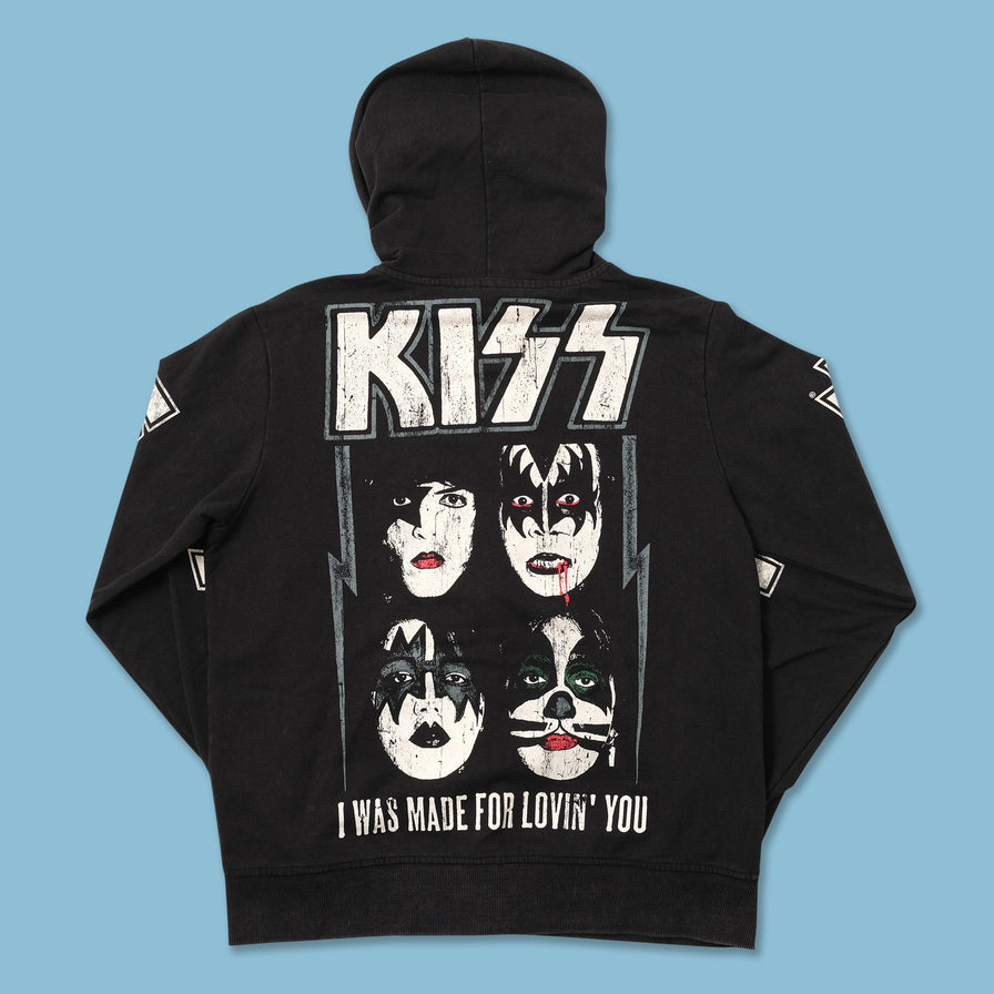 Kiss Hooded Sweat Jacket Small 