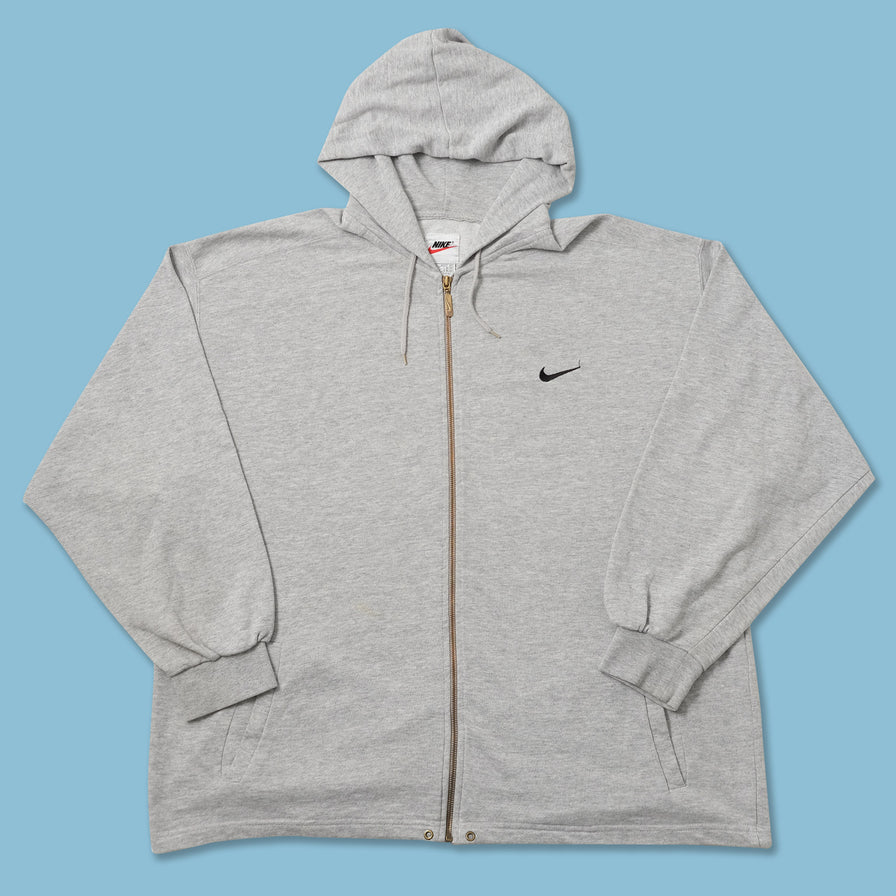 Vintage Nike Hooded Sweater Jacket XXLarge 
