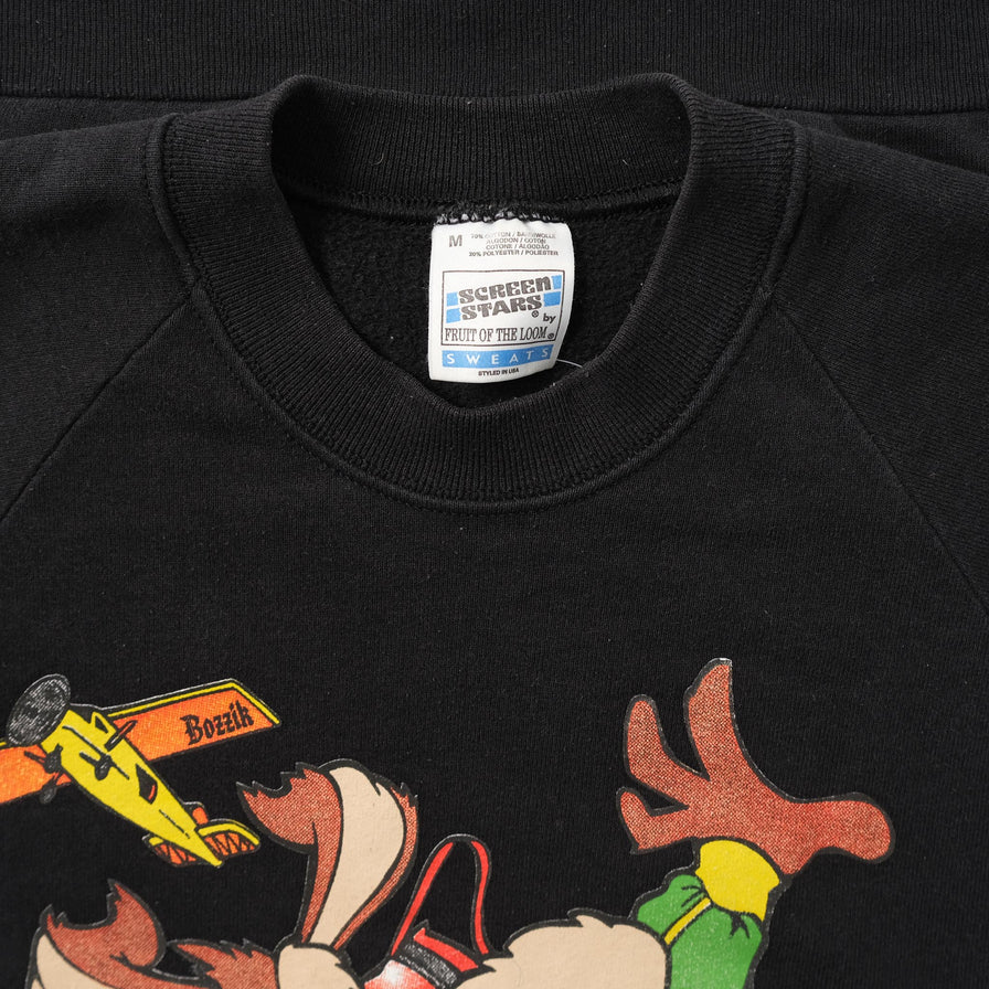 Vintage Coyote Sweater Medium 