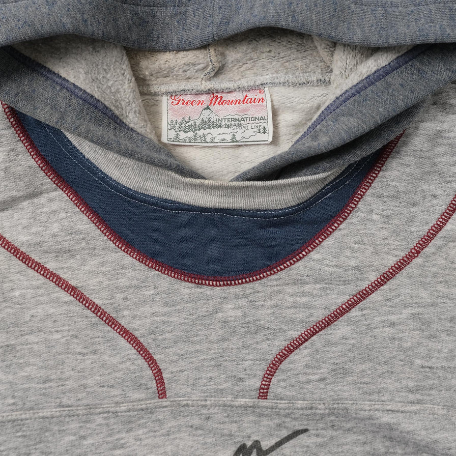 Vintage Baseball Hoody Medium 