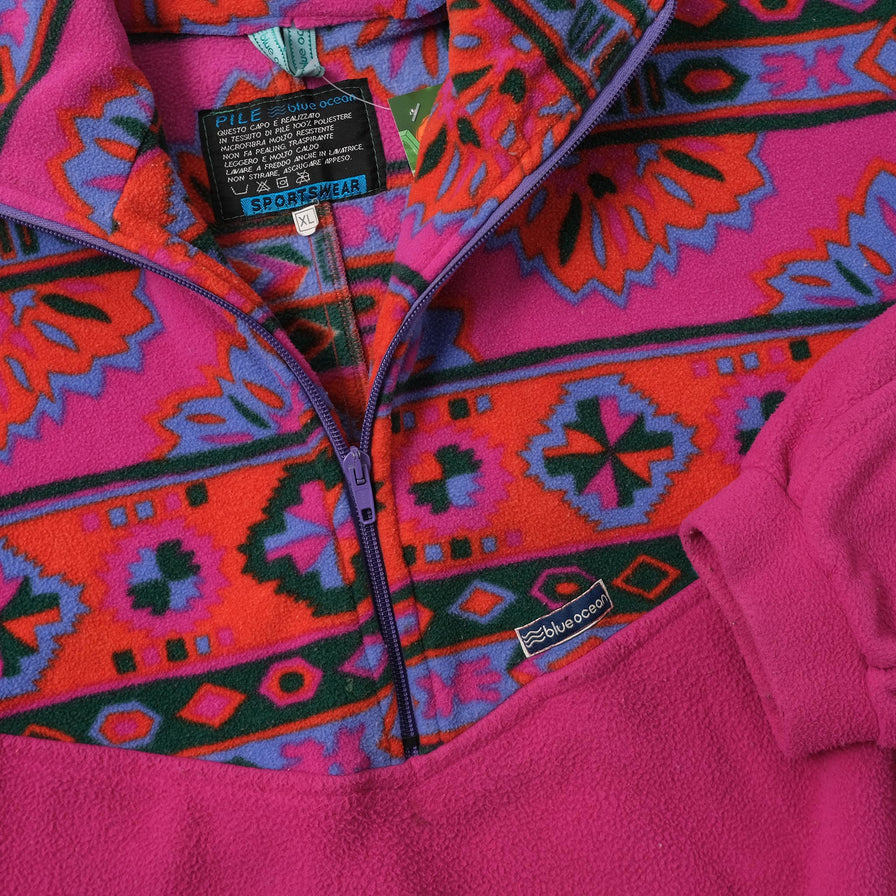 Vintage Q-Zip Fleece XLarge 