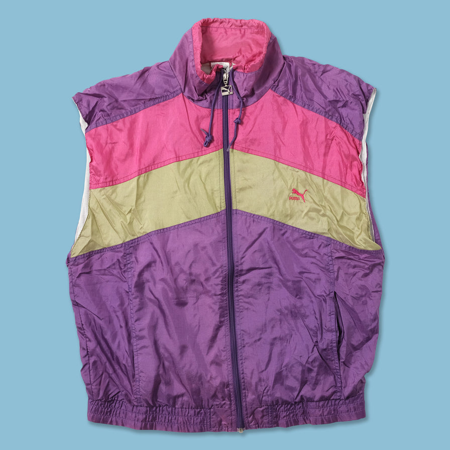 Vintage Puma Track Vest Large 