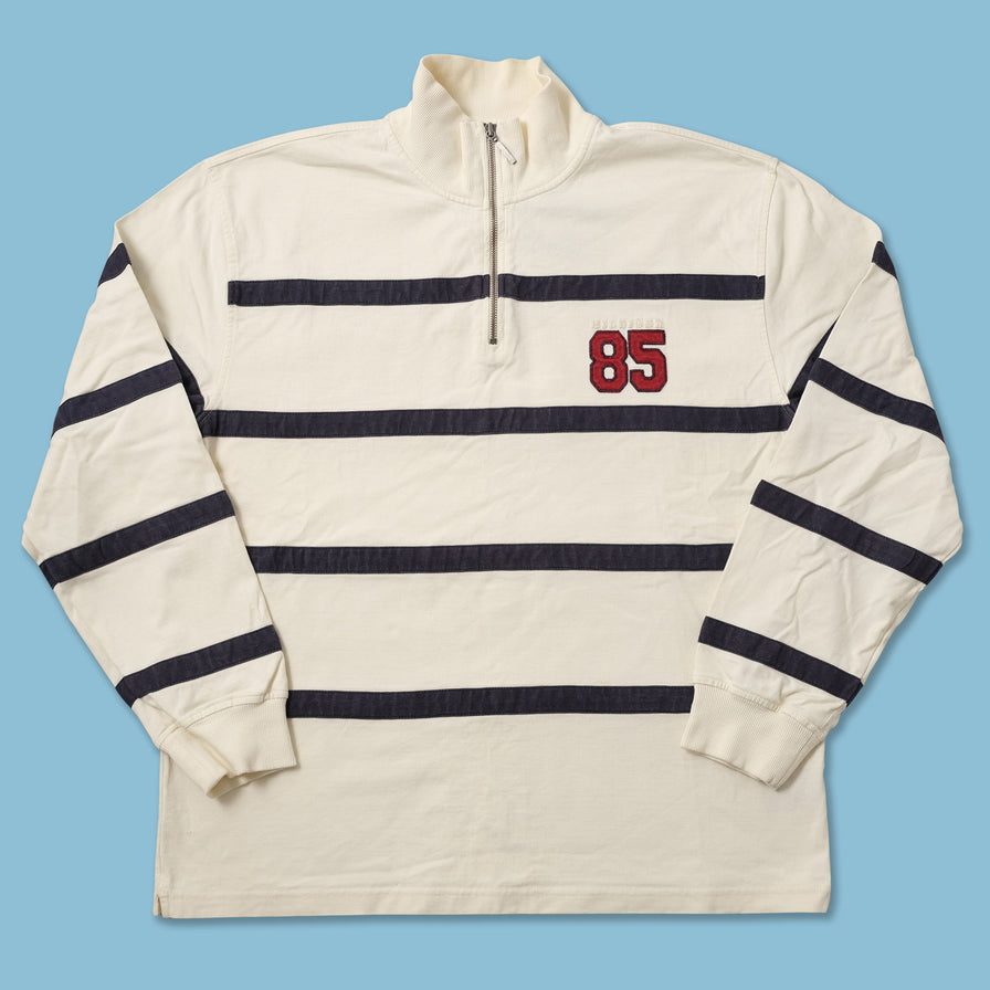 Vintage Hilfiger Q-Zip Sweater Large 