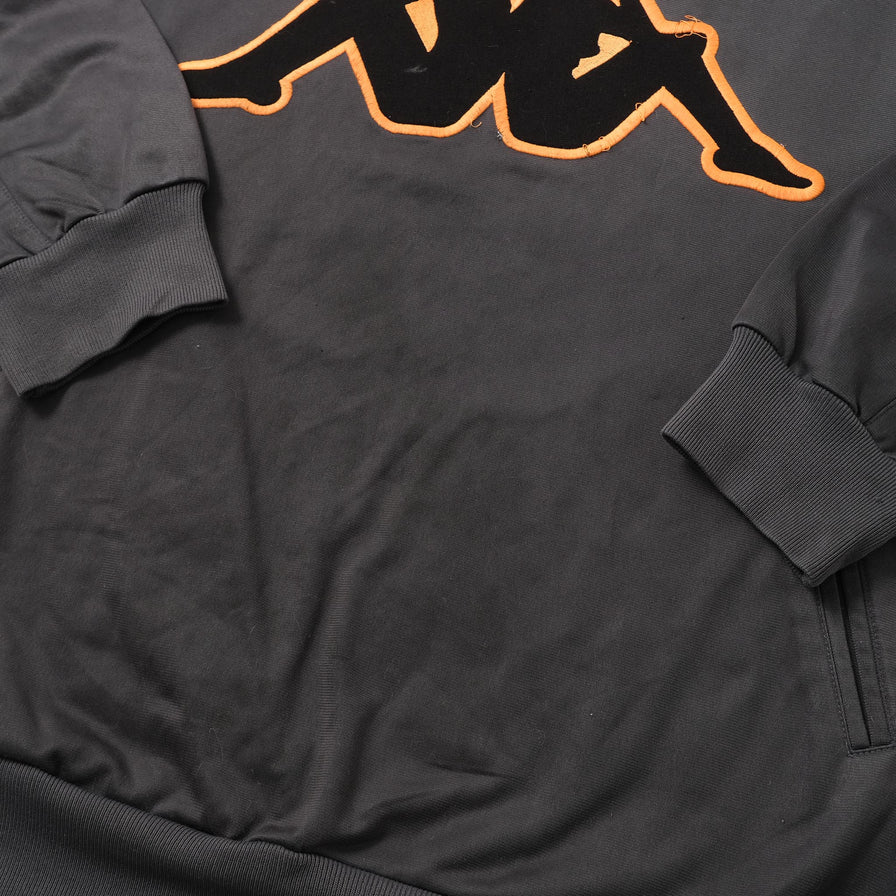 Vintage Kappa Q-Zip Sweater Large 