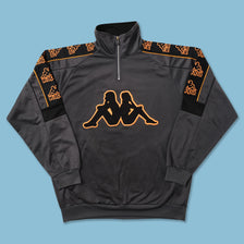 Vintage Kappa Q-Zip Sweater Large 