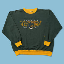 Vintage Green Bay Packers Sweater Large 