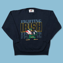 Vintage Fighting Irish Sweater XLarge 