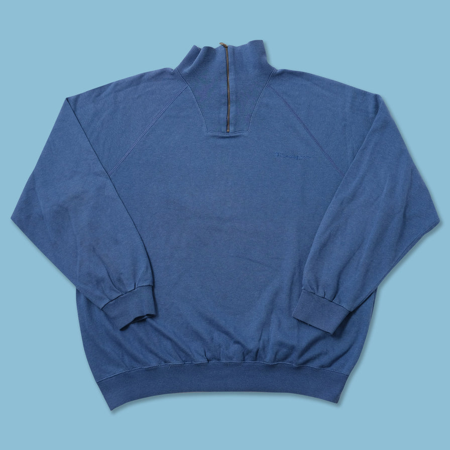 Vintage Champion Q-Zip Sweater XLarge 