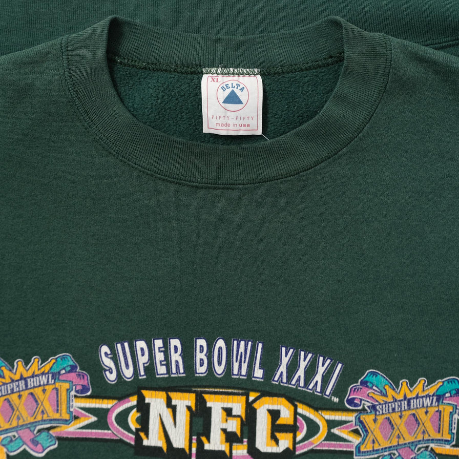 Vintage Green Bay Packers Sweater XLarge 