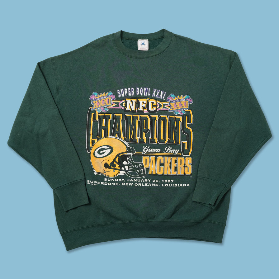 Vintage Green Bay Packers Sweater XLarge 
