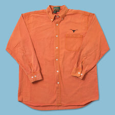 Vintage Cotton Long Sleeve Shirt XLarge 