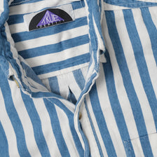 Vintage Striped Long Sleeve Shirt Small
