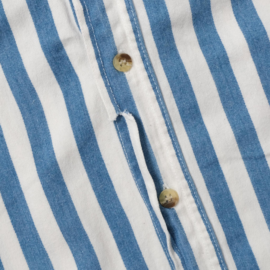 Vintage Striped Long Sleeve Shirt Small 