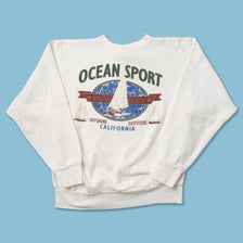 Vintage Ocean Sport Sweater Large 