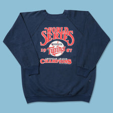 Vintage 1987 Minnesota Twins Sweater Large 