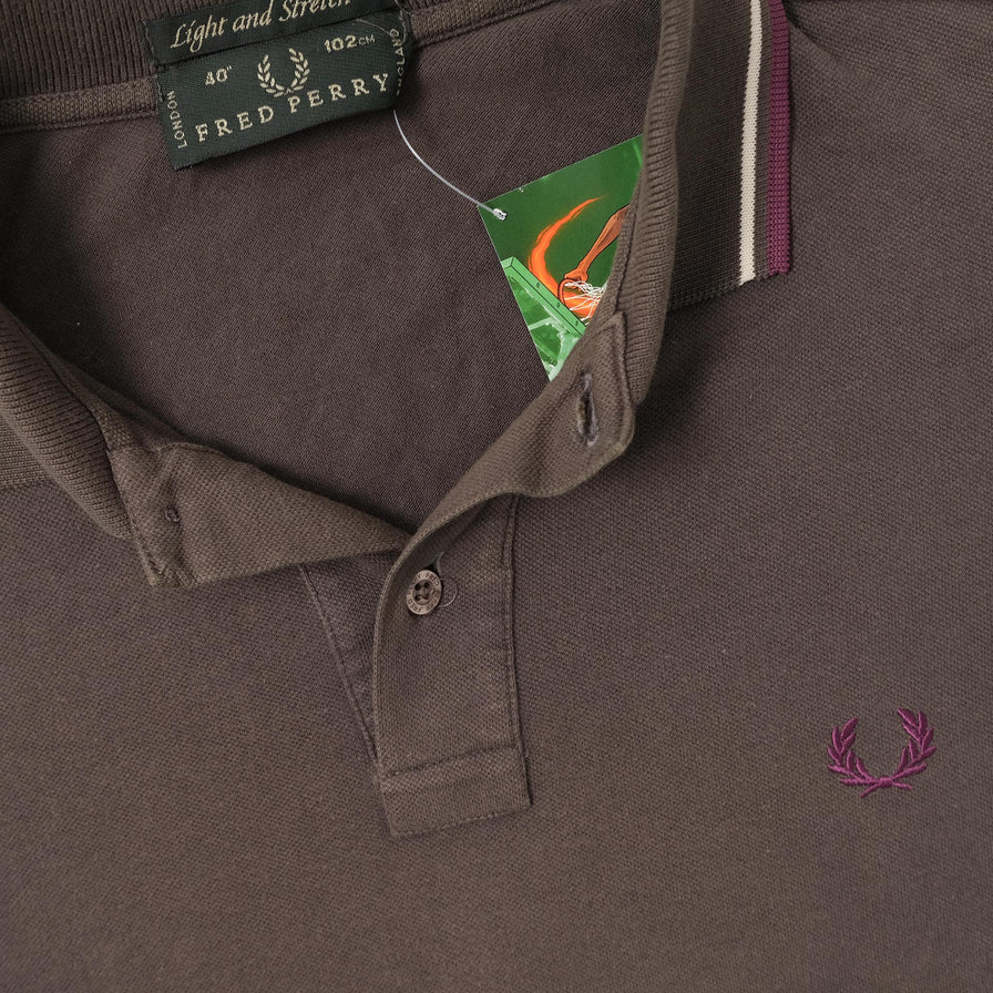 Vintage Women's Fred Perry Long Polo Small 