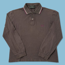 Vintage Women's Fred Perry Long Polo Small 