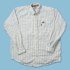 Vintage Checkered Long Sleeve Shirt Large 