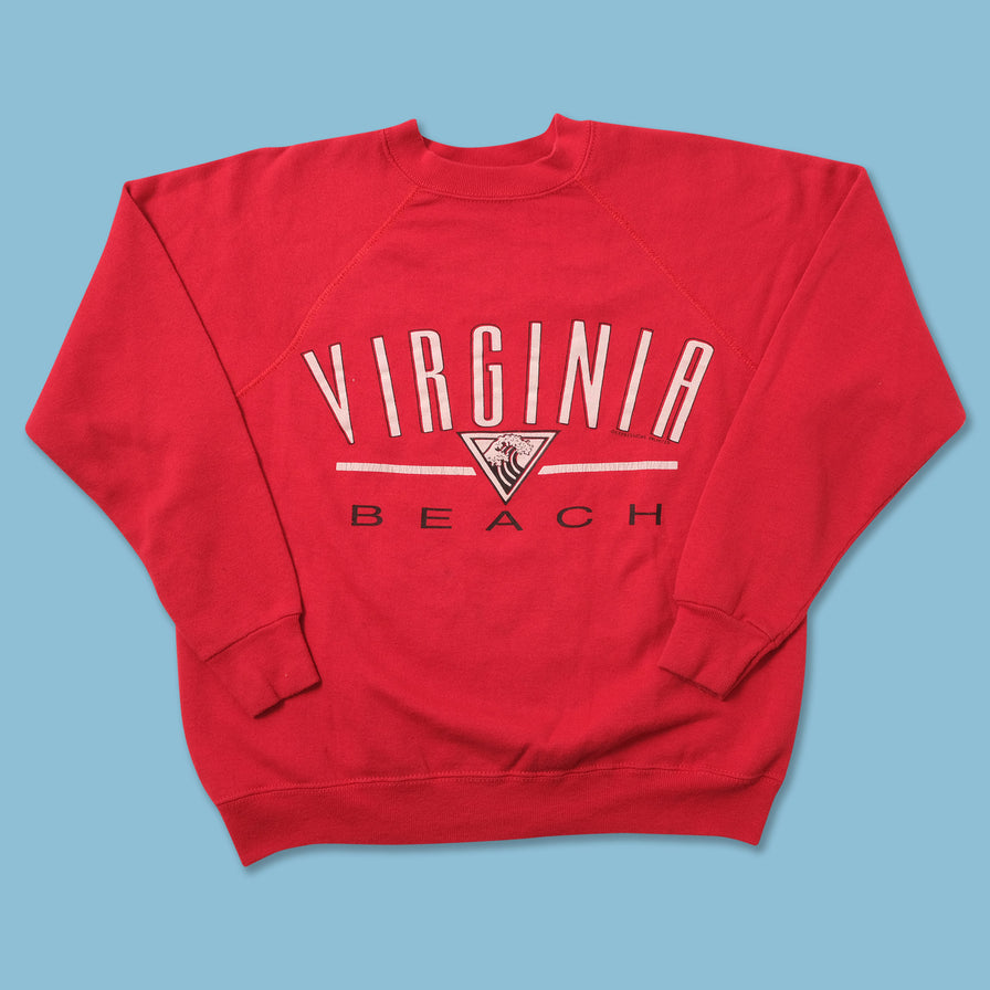 Vintage Virginia Beach Sweater Medium 