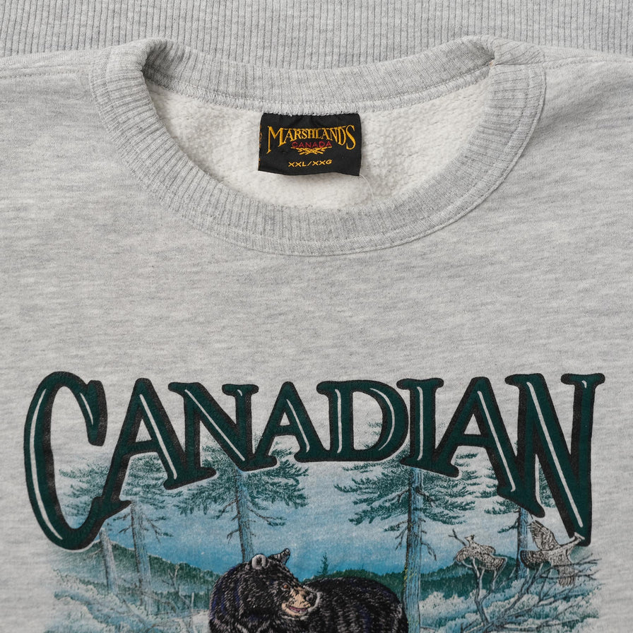 Vintage Canadian Rockies Sweater XXLarge 